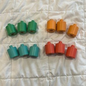 Lovevery Wooden Stacking Pegboard Pegs (PEGS ONLY)